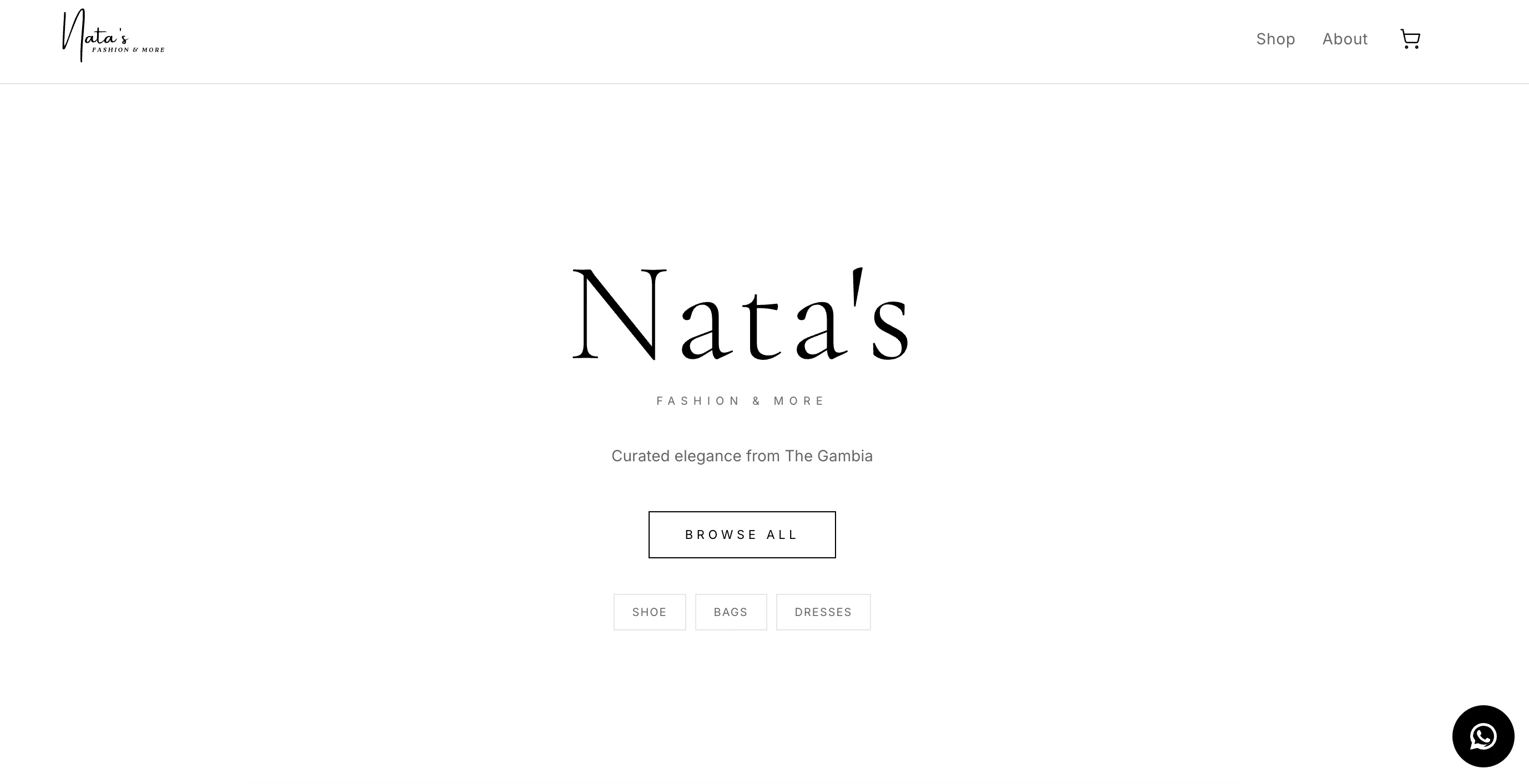 Nata's project preview